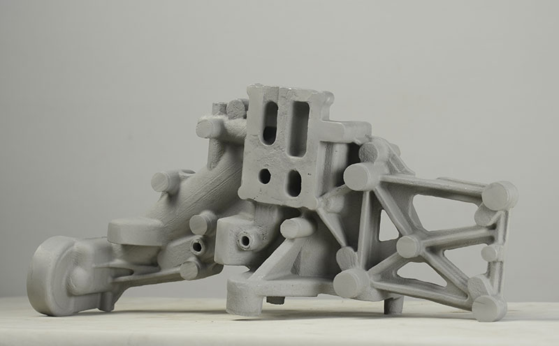 Fundición de la base del filtro de aceite