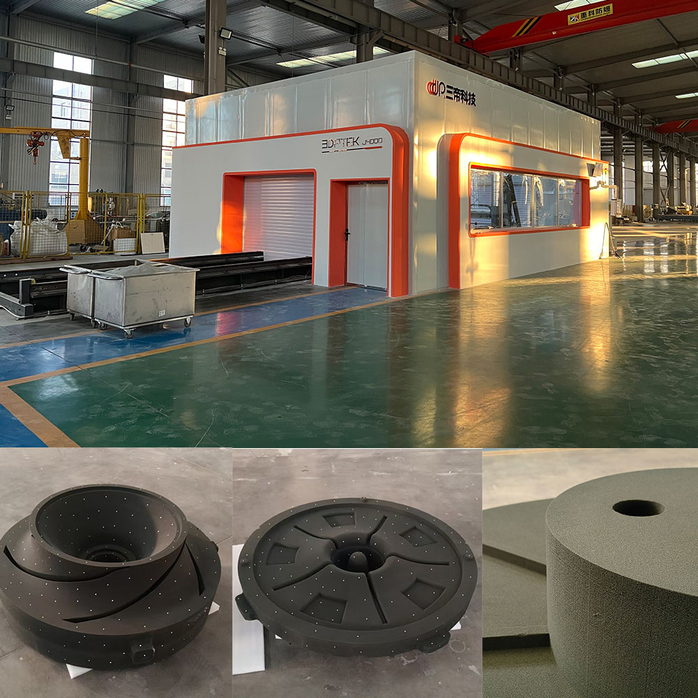 Fundición en arena impresa en 3D