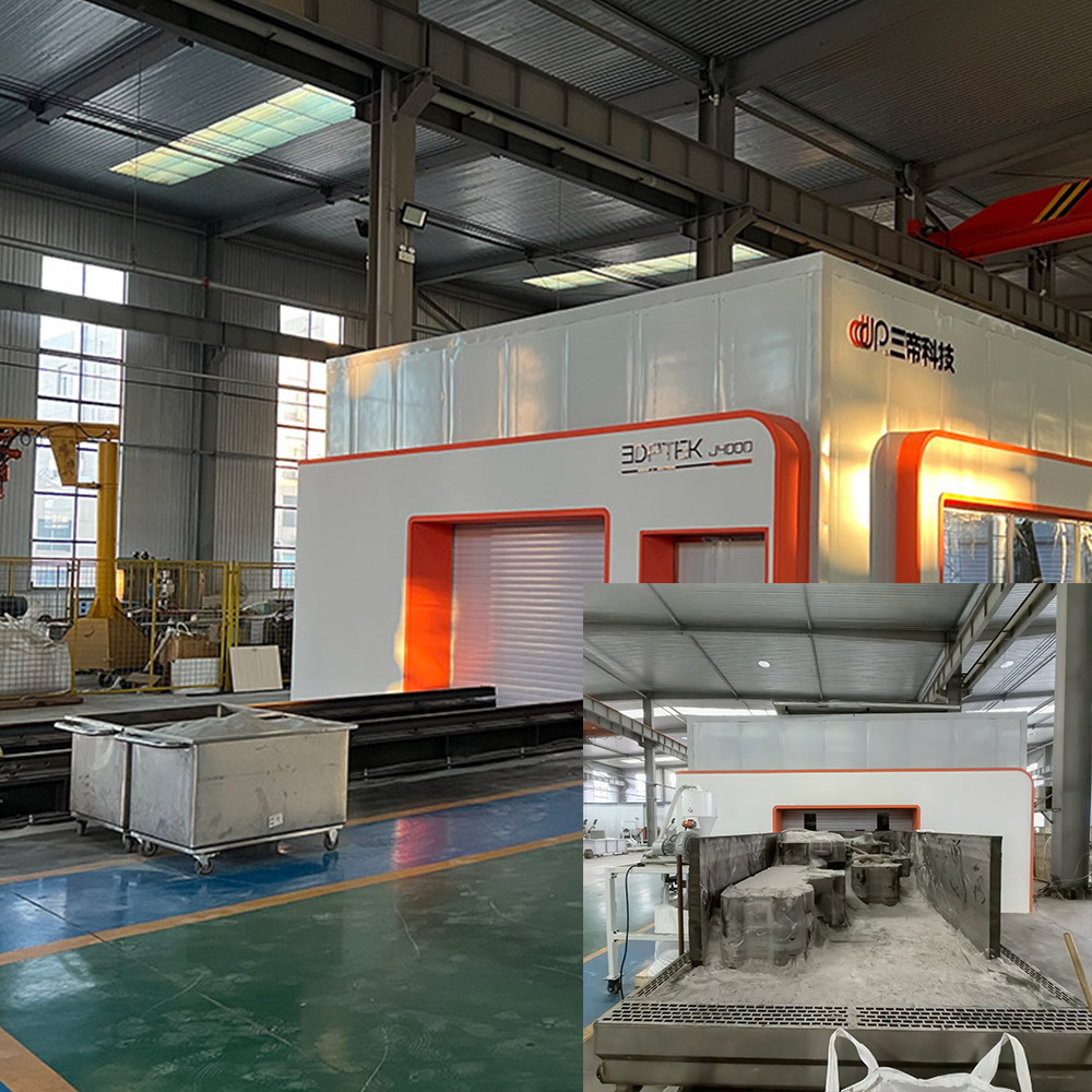 3DPTEK-J4000 impresoras 3d de arena